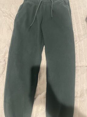 Abercrombie & Fitch Forest Green Fleece Joggers